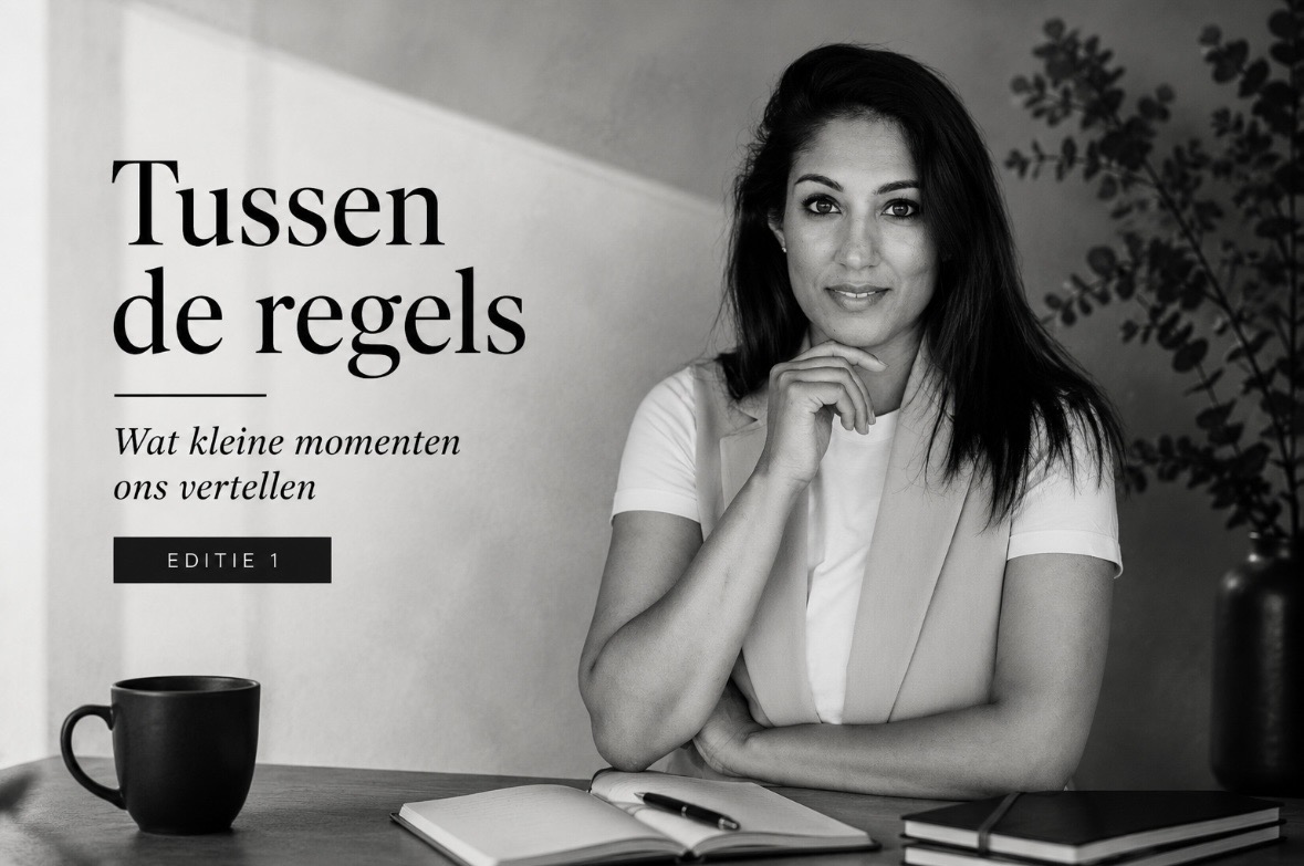 Originele nieuwsbriefcover: Wat kleine momenten ons vertellen